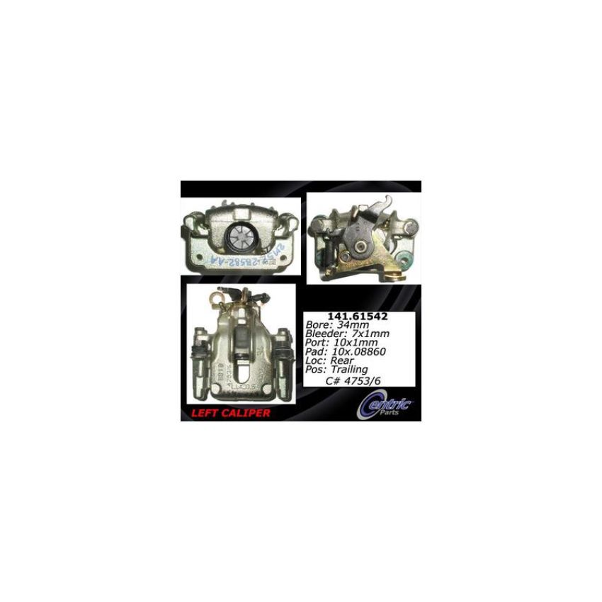 CENTRIC PARTS 141.61542 Centric Semi-Loaded Brake Caliper