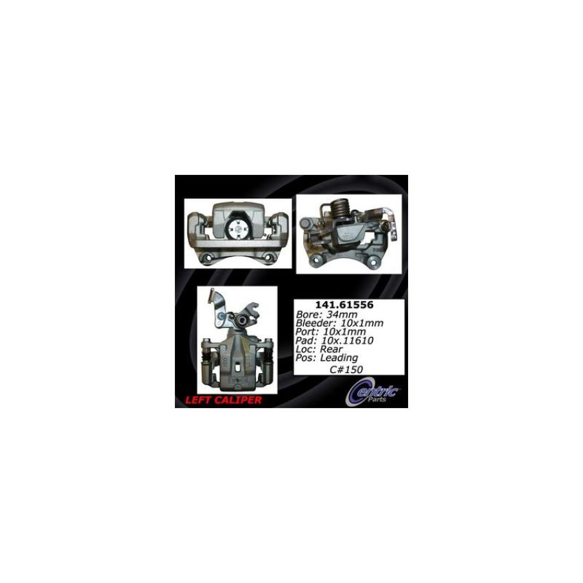 CENTRIC PARTS 141.61556 Centric Semi-Loaded Brake Caliper