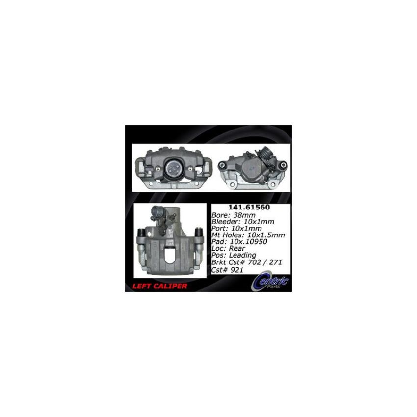 CENTRIC PARTS 141.61560 Centric Semi-Loaded Brake Caliper