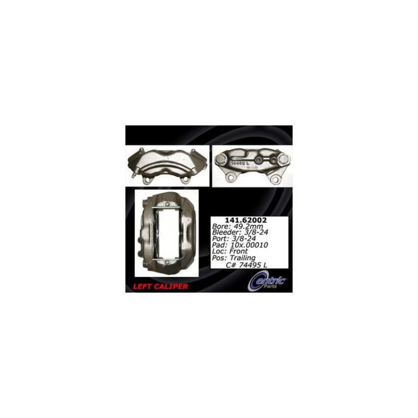 CENTRIC PARTS 141.62002 Centric Semi-Loaded Brake Caliper