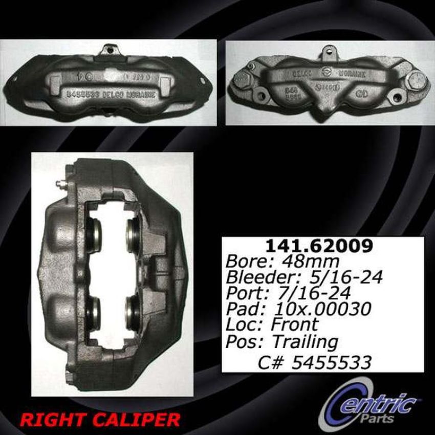 CENTRIC PARTS 141.62010 Centric Semi-Loaded Brake Caliper