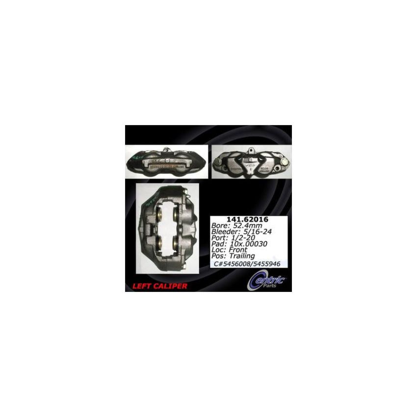 CENTRIC PARTS 141.62016 Centric Semi-Loaded Brake Caliper