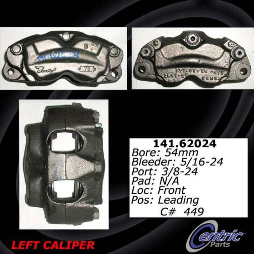 CENTRIC PARTS 141.62023 Centric Semi-Loaded Brake Caliper