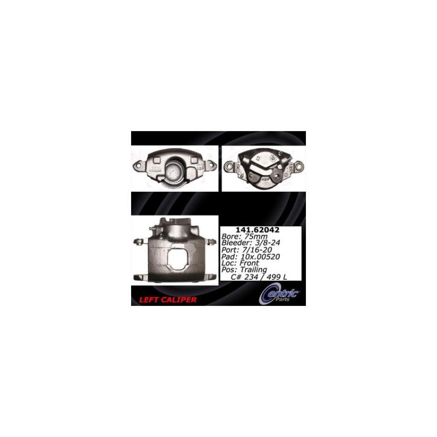 CENTRIC PARTS 141.62042 Centric Semi-Loaded Brake Caliper