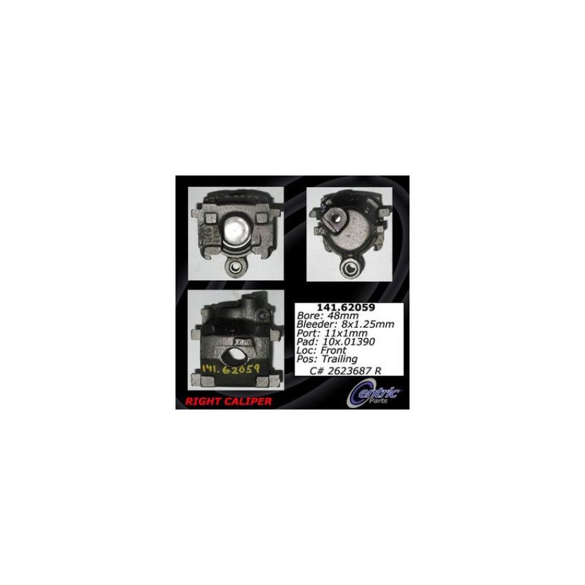 CENTRIC PARTS 141.62059 Centric Semi-Loaded Brake Caliper
