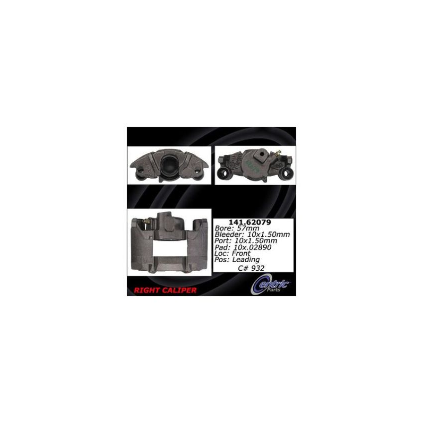 CENTRIC PARTS 141.62079 Centric Semi-Loaded Brake Caliper