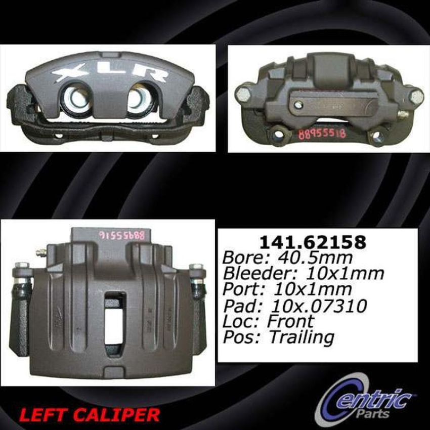CENTRIC PARTS 141.62158 Centric Semi-Loaded Brake Caliper