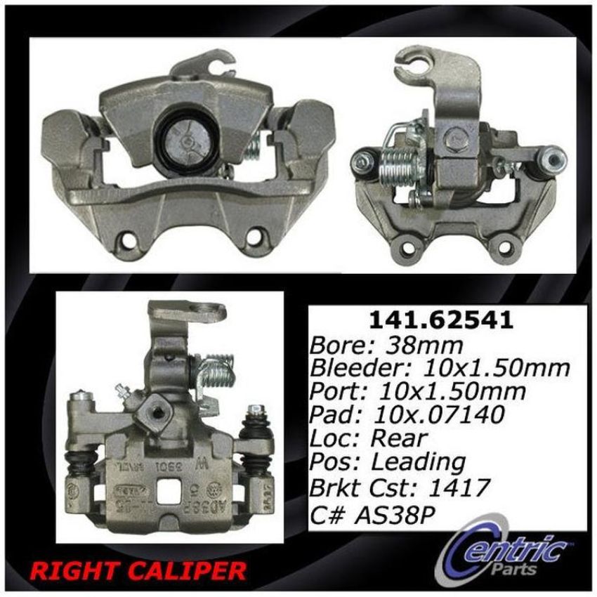 CENTRIC PARTS 141.62541 Centric Semi-Loaded Brake Caliper