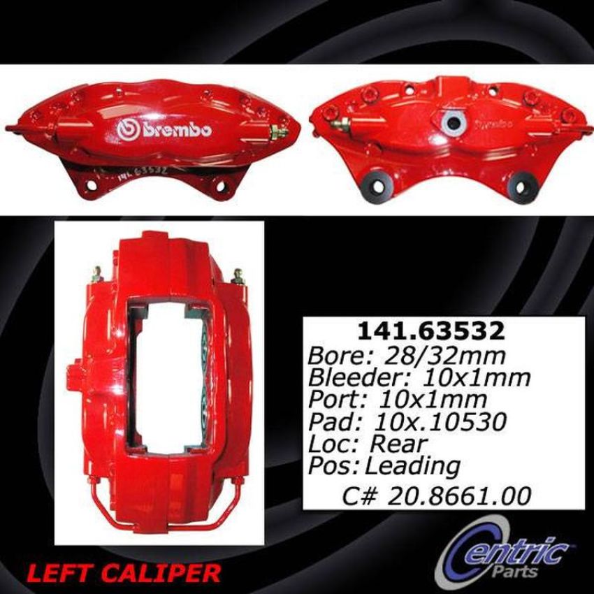 CENTRIC PARTS 141.63532 Centric Semi-Loaded Brake Caliper