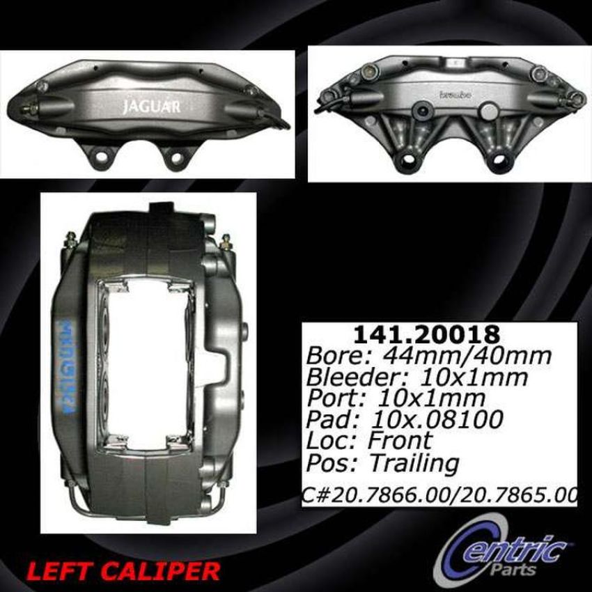 CENTRIC PARTS 142.20017 Posi Quiet Loaded Caliper