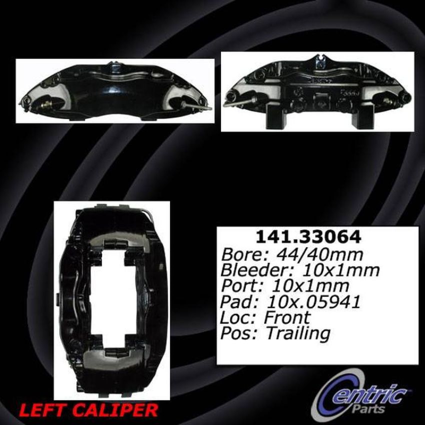 CENTRIC PARTS 142.33064 Posi Quiet Loaded Caliper
