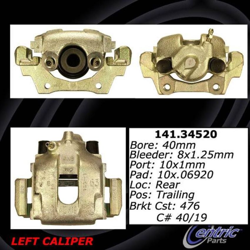CENTRIC PARTS 142.34520 Posi Quiet Loaded Caliper