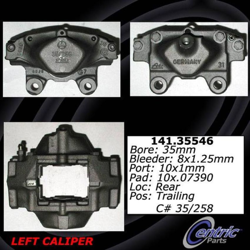 CENTRIC PARTS 142.35546 Posi Quiet Loaded Caliper