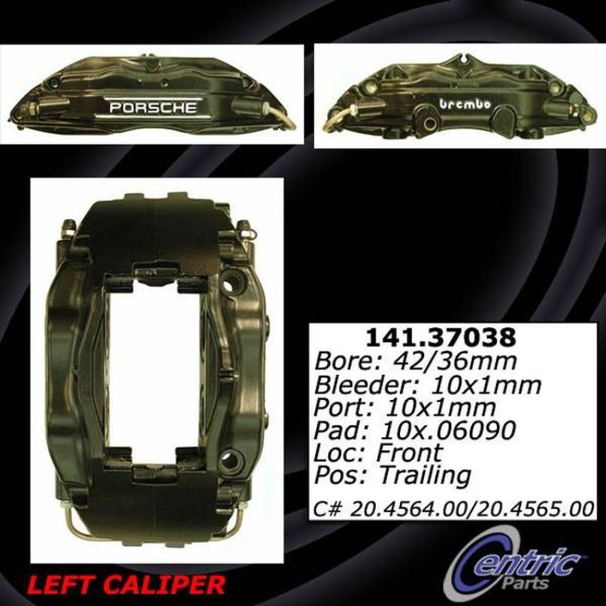 CENTRIC PARTS 142.37038 Posi Quiet Loaded Caliper