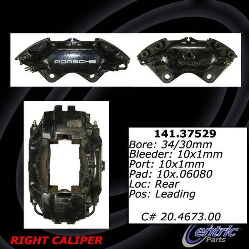 CENTRIC PARTS 142.37529 Posi Quiet Loaded Caliper