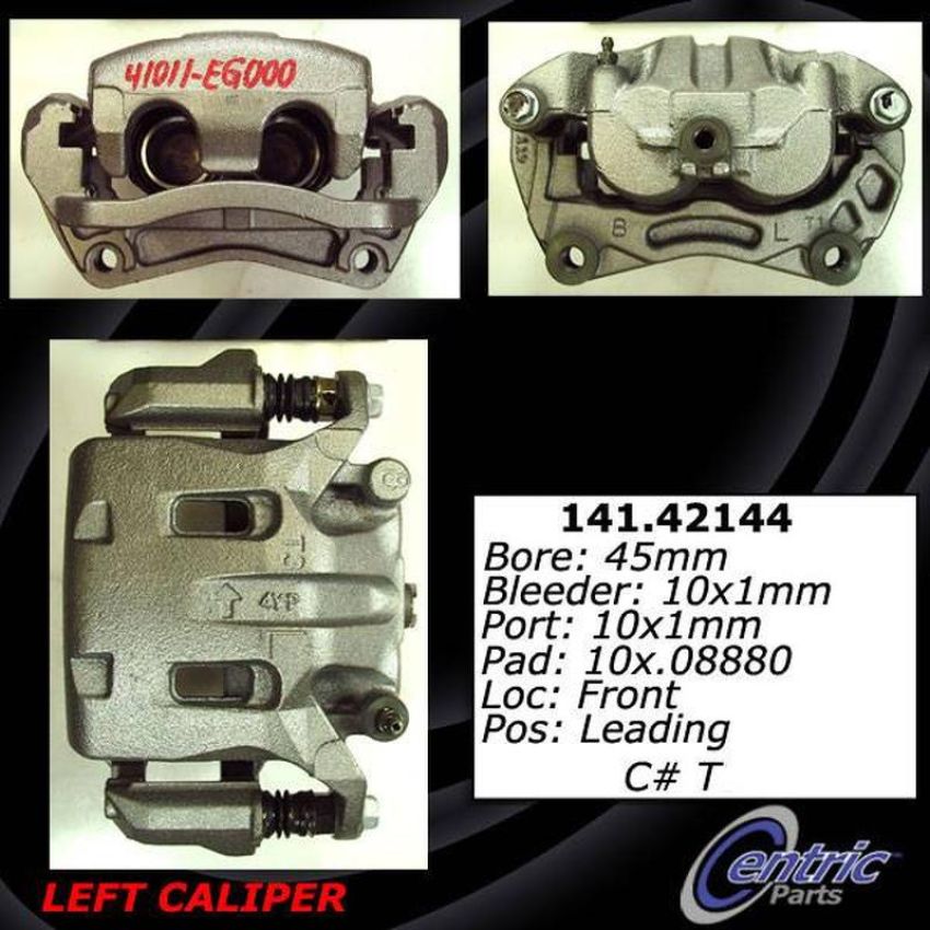 CENTRIC PARTS 142.42144 Posi Quiet Loaded Caliper