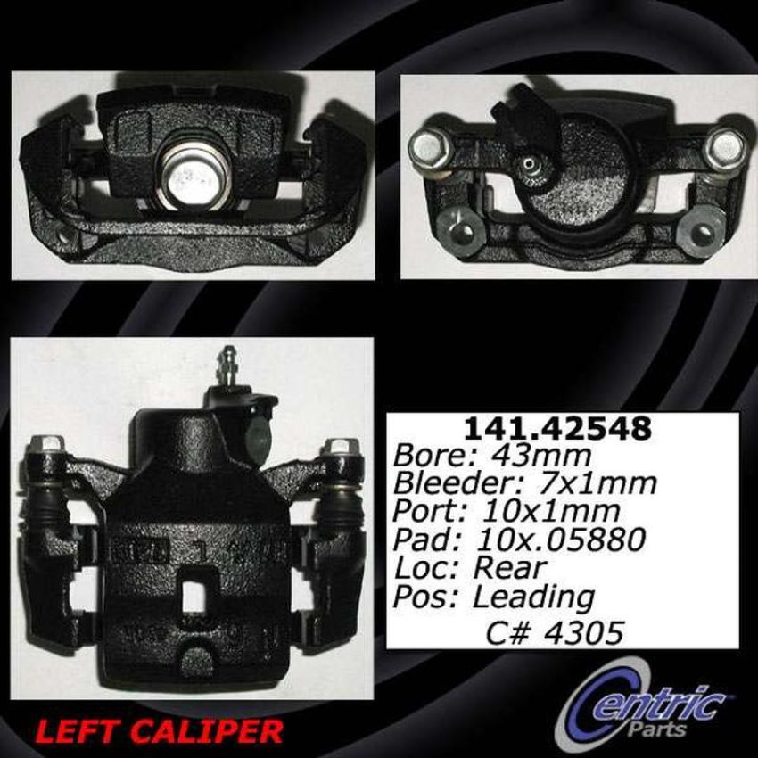 CENTRIC PARTS 142.42547 Posi Quiet Loaded Caliper