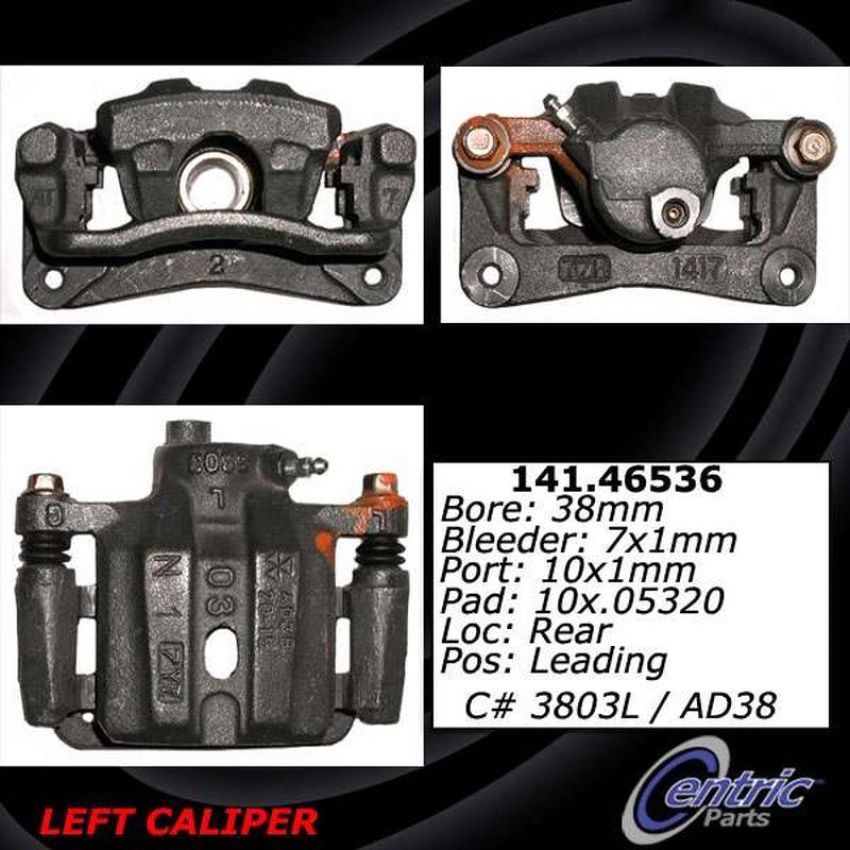 CENTRIC PARTS 142.46535 Posi Quiet Loaded Caliper