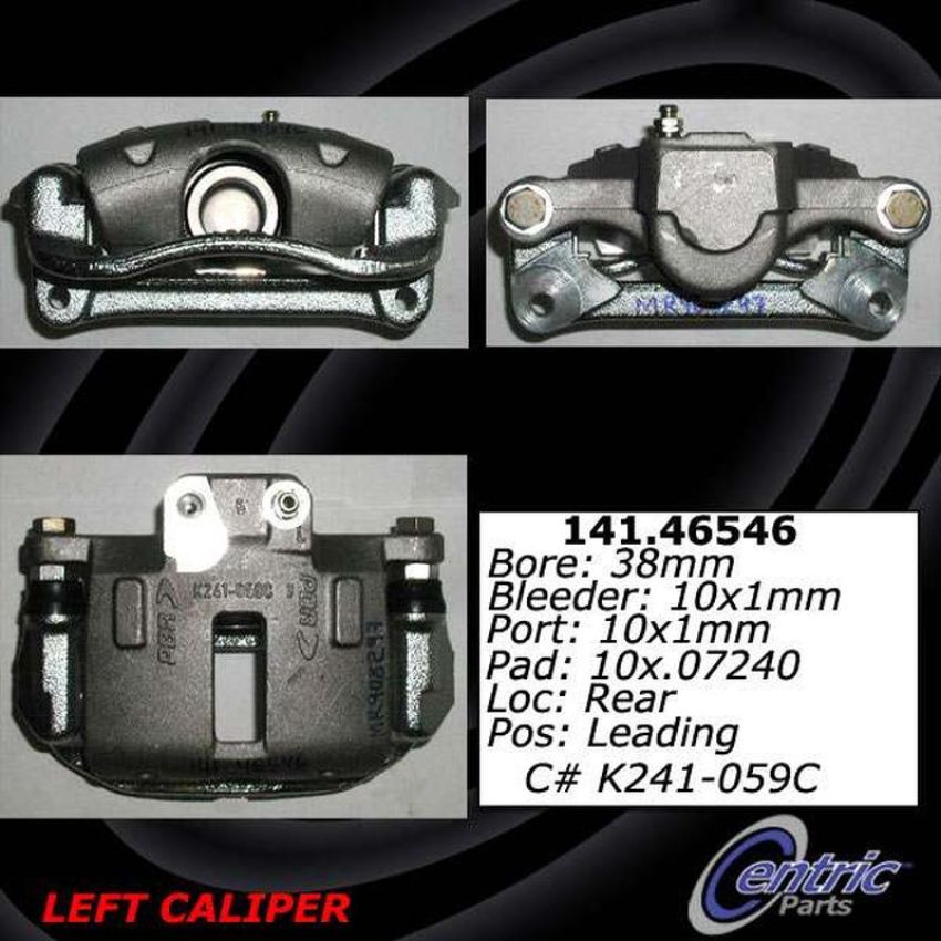CENTRIC PARTS 142.46545 Posi Quiet Loaded Caliper