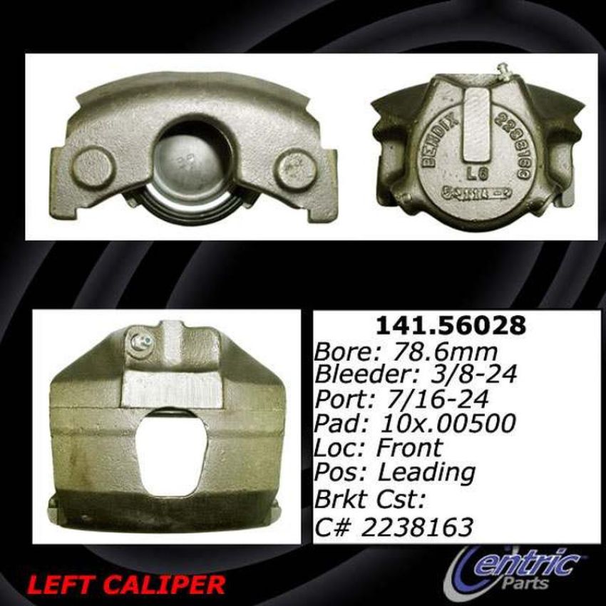 CENTRIC PARTS 142.56027 Posi Quiet Loaded Caliper