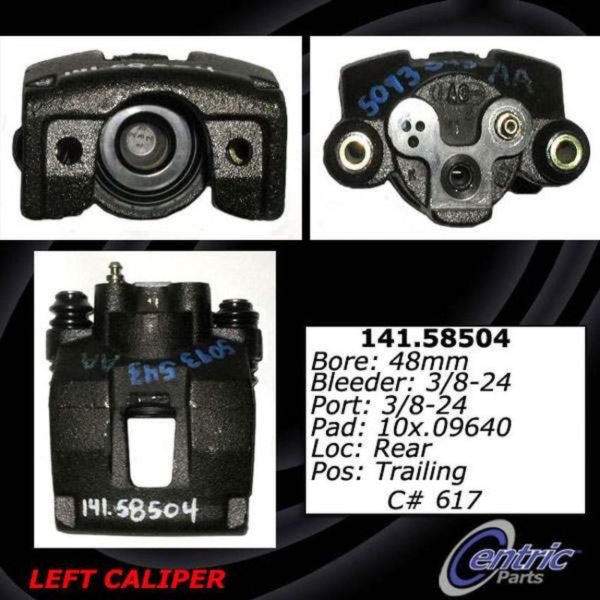 CENTRIC PARTS 142.58503 Posi Quiet Loaded Caliper