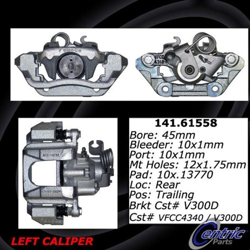 CENTRIC PARTS 142.61558 Posi Quiet Loaded Caliper