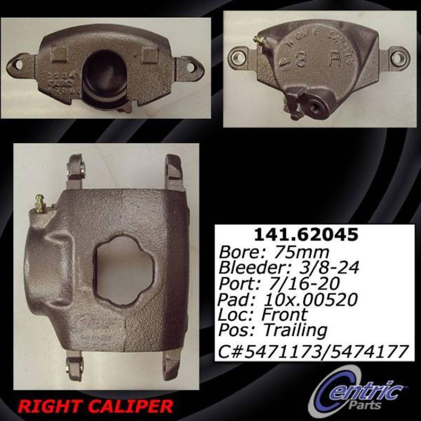 CENTRIC PARTS 142.62045 Posi Quiet Loaded Caliper