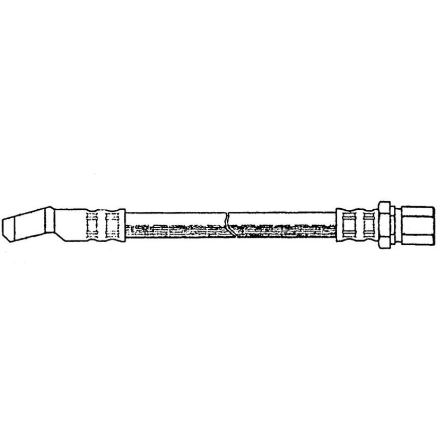 CENTRIC PARTS 150.02100 Centric Brake Hose
