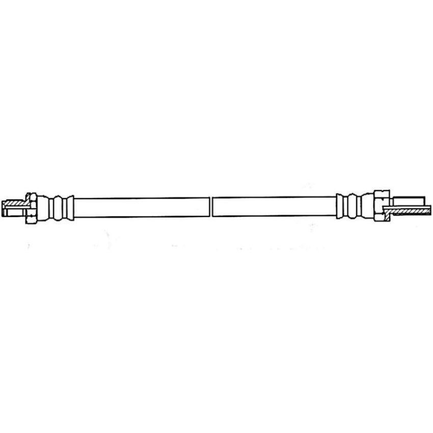 CENTRIC PARTS 150.20008 Centric Brake Hose