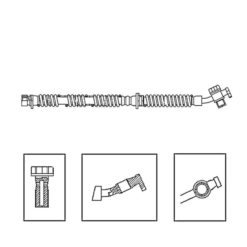 CENTRIC PARTS 150.22002 Centric Brake Hose