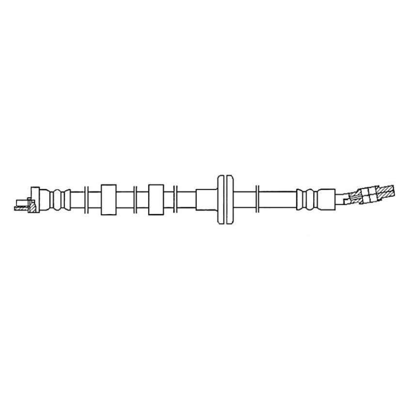 CENTRIC PARTS 150.22010 Centric Brake Hose