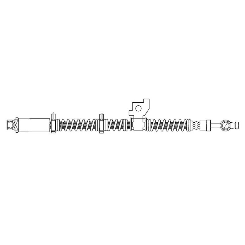 CENTRIC PARTS 150.25004 Centric Brake Hose