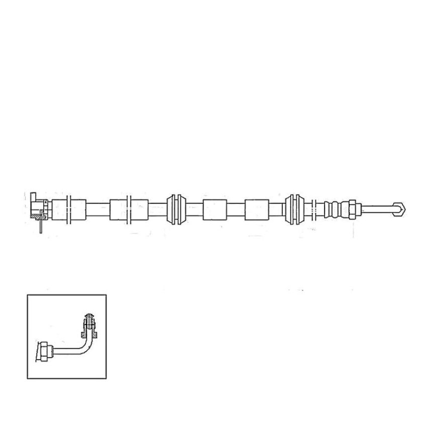 CENTRIC PARTS 150.33056 Centric Brake Hose