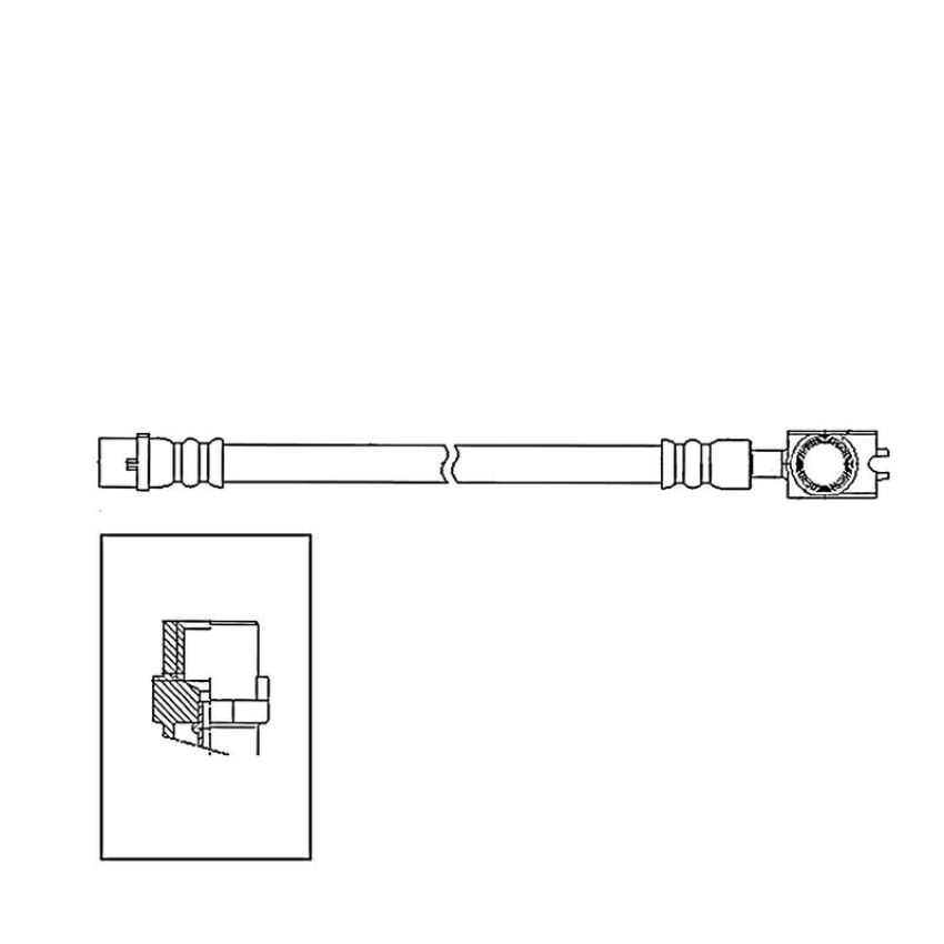 CENTRIC PARTS 150.33348 Centric Brake Hose