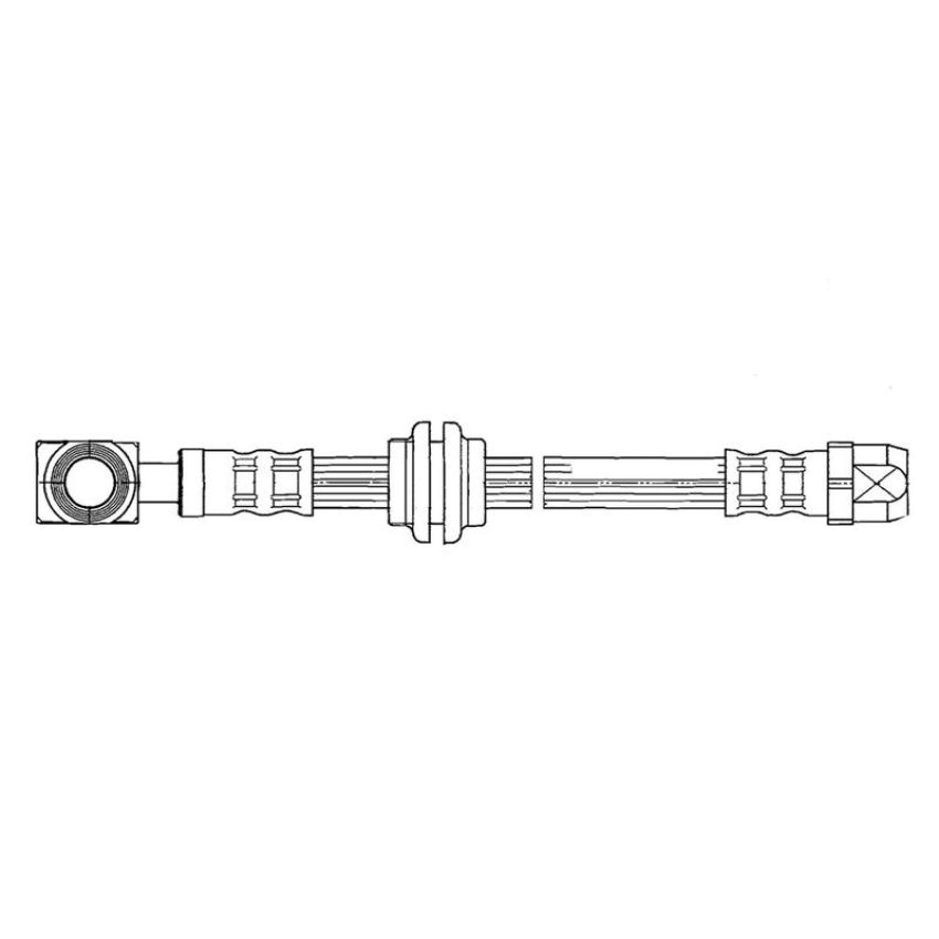 CENTRIC PARTS 150.34015 Centric Brake Hose