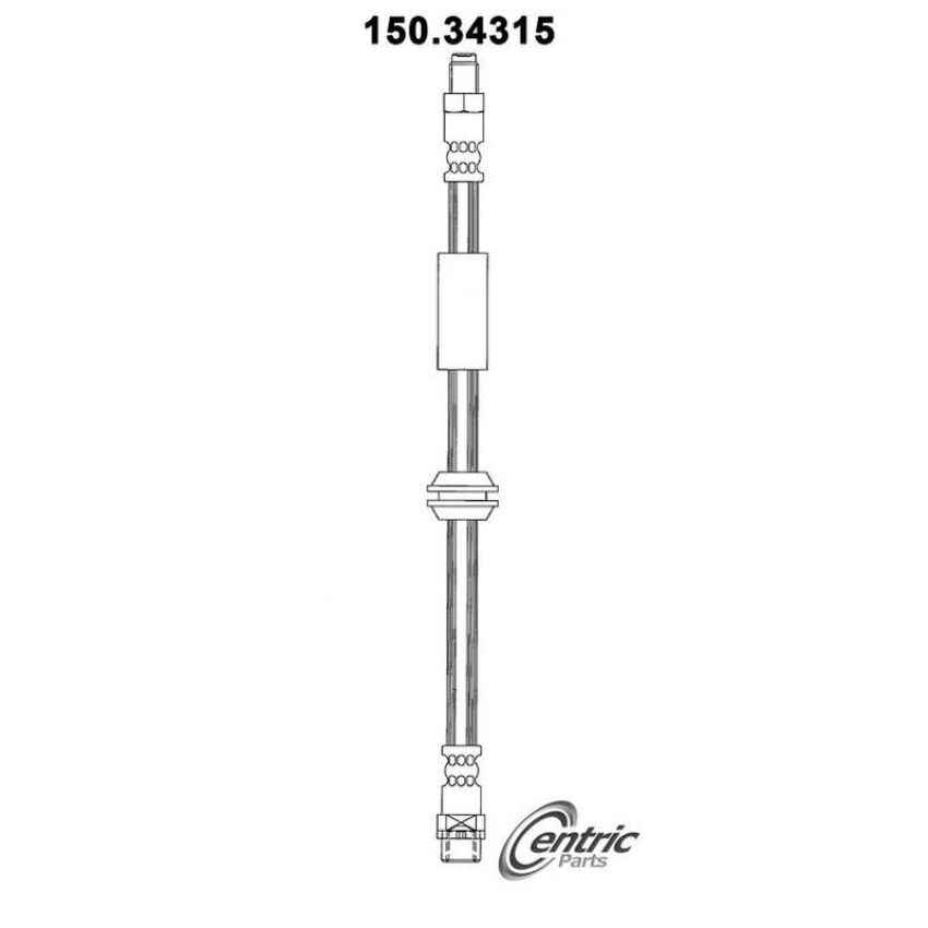 CENTRIC PARTS 150.34315 Centric Brake Hose