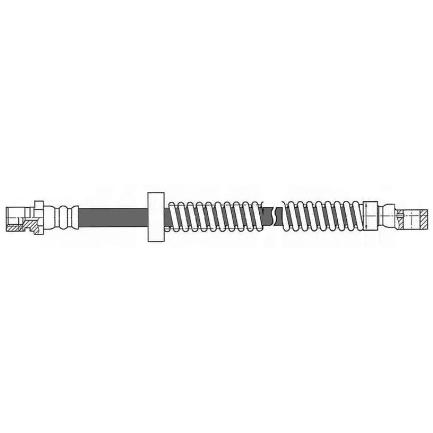 CENTRIC PARTS 150.37014 Centric Brake Hose