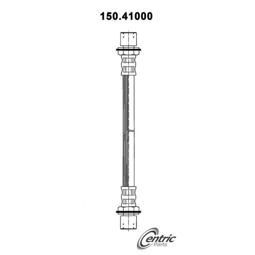 CENTRIC PARTS 150.41000 Centric Brake Hose
