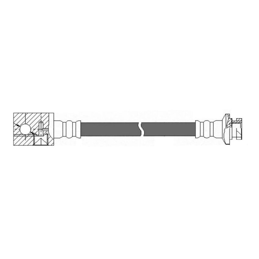 CENTRIC PARTS 150.42412 Centric Brake Hose