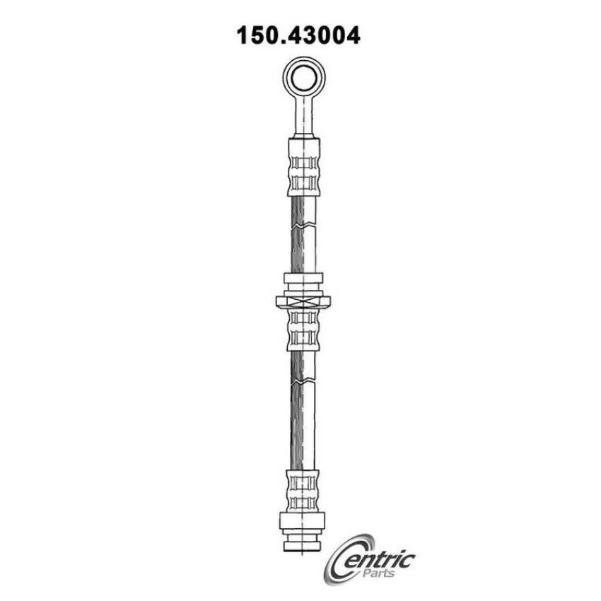 CENTRIC PARTS 150.43004 Centric Brake Hose