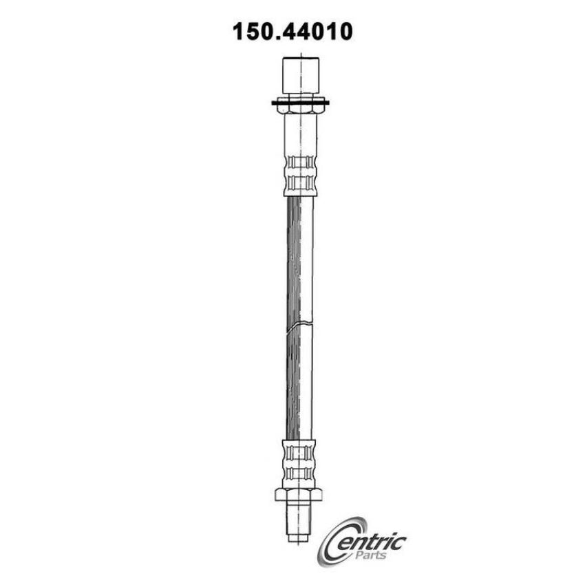 CENTRIC PARTS 150.44010 Centric Brake Hose