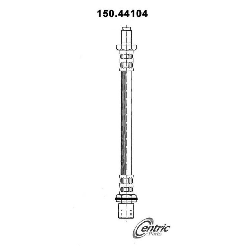 CENTRIC PARTS 150.44104 Centric Brake Hose