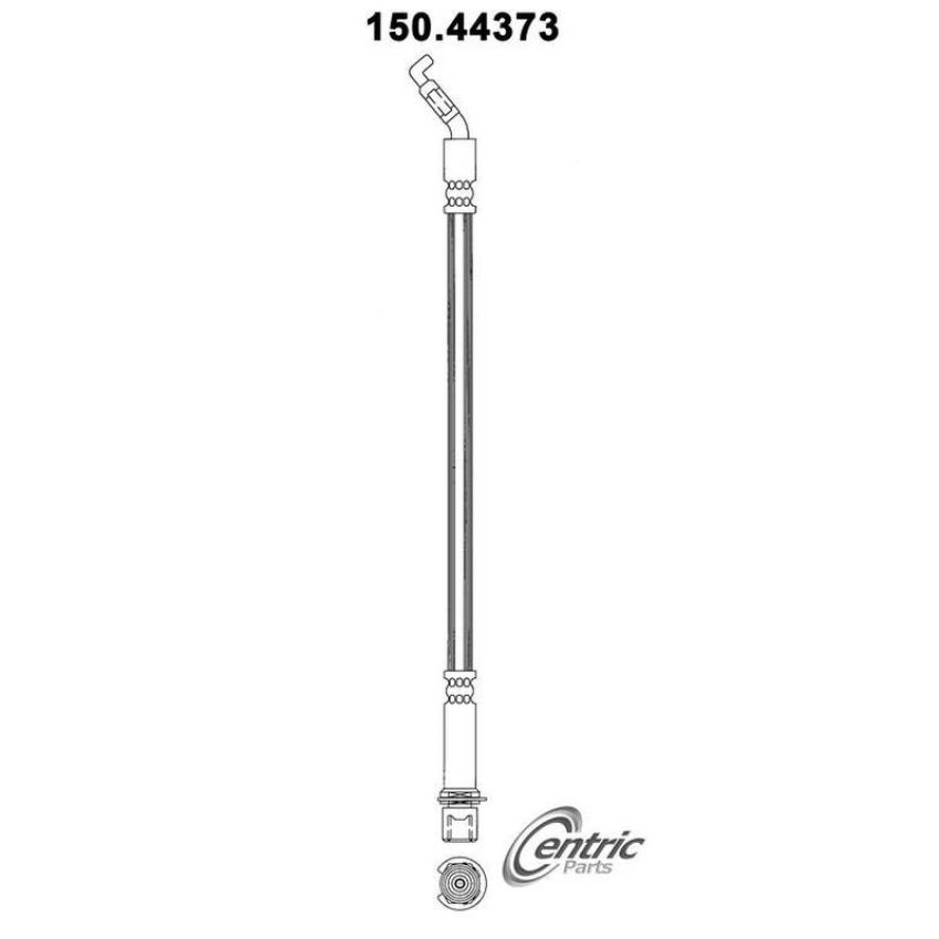 CENTRIC PARTS 150.44373 Centric Brake Hose