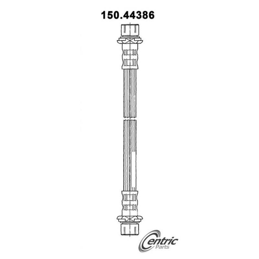 CENTRIC PARTS 150.44386 Centric Brake Hose