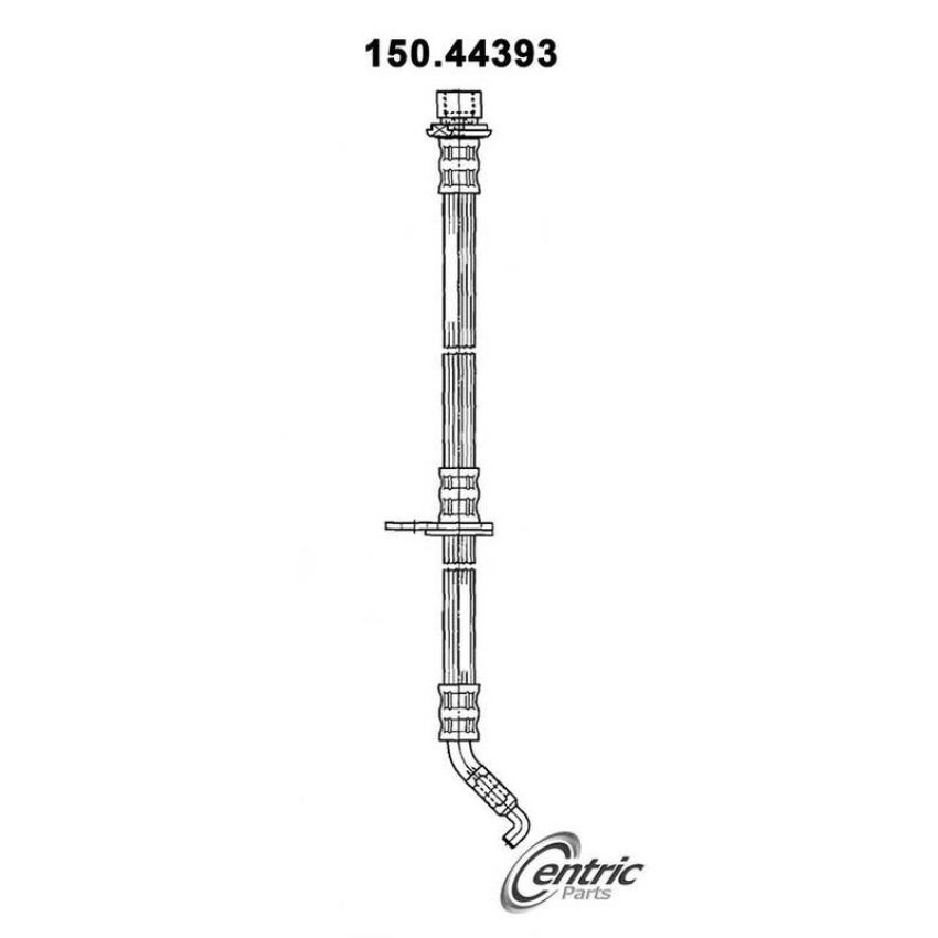 CENTRIC PARTS 150.44393 Centric Brake Hose