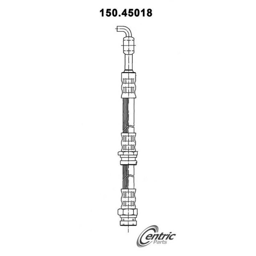 CENTRIC PARTS 150.45018 Centric Brake Hose