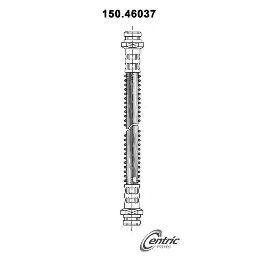 CENTRIC PARTS 150.46037 Centric Brake Hose
