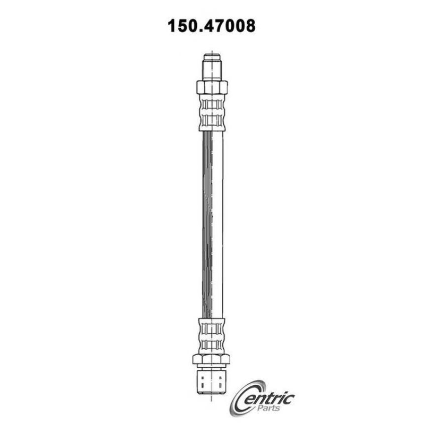 CENTRIC PARTS 150.47008 Centric Brake Hose