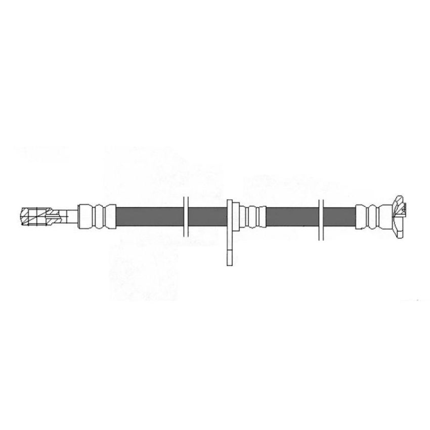 CENTRIC PARTS 150.48032 Centric Brake Hose