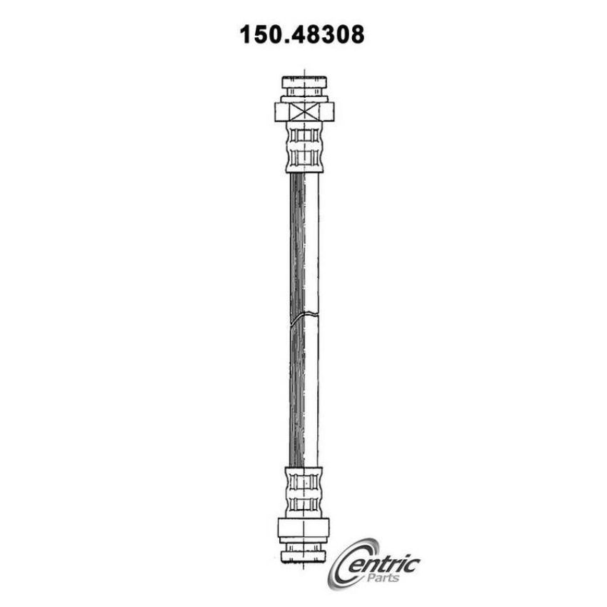 CENTRIC PARTS 150.48308 Centric Brake Hose
